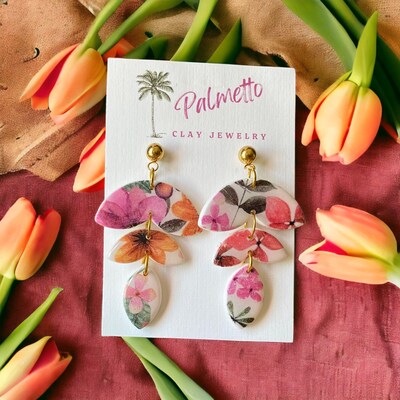 Spring Polymer Clay Earrings MakerPlace by Michaels
